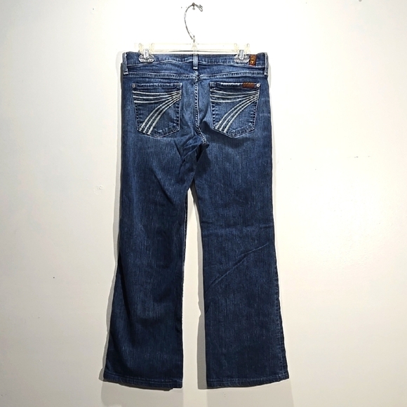 7 Fam Dojo Blue Denim Jeans 29W